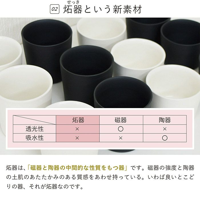 はねるや 焼き締め湯呑み 来客用 小さめ 炻器 オーブン対応 食洗器対応