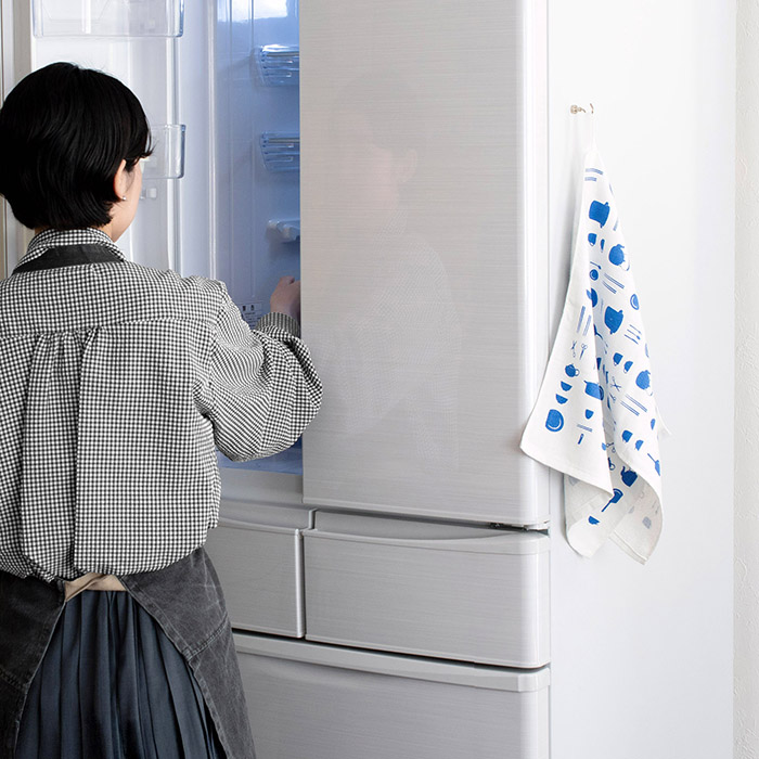 まごころふきん 手ふきん ガーゼタオル ループ付き 抗菌 防臭 30枚セット ニシンの骨