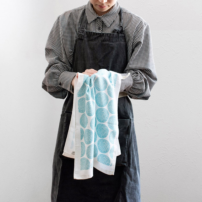 まごころふきん 手ふきん ガーゼタオル ループ付き 抗菌 抗臭 50枚セット くさばな