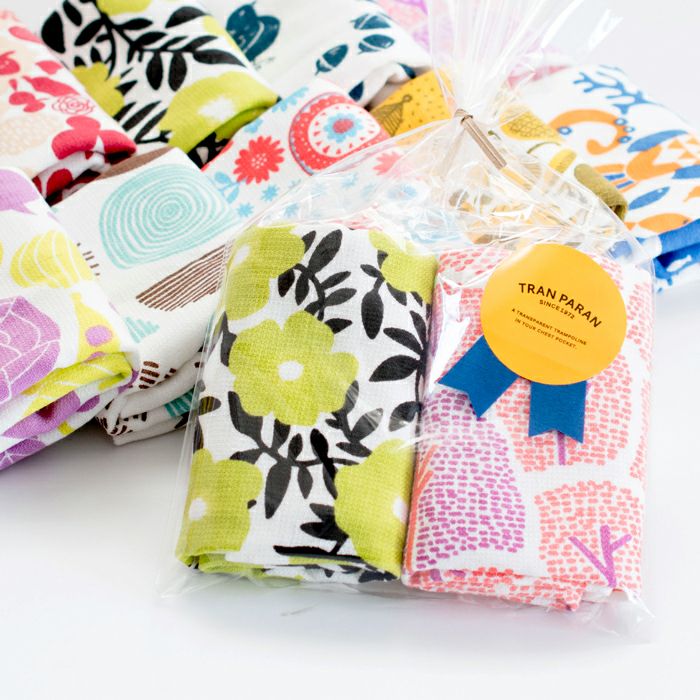 北欧風デザインハンドタオルのプチギフト