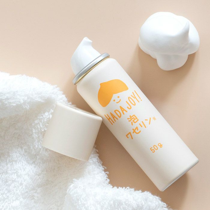 泡で出てくるワセリンフォーム