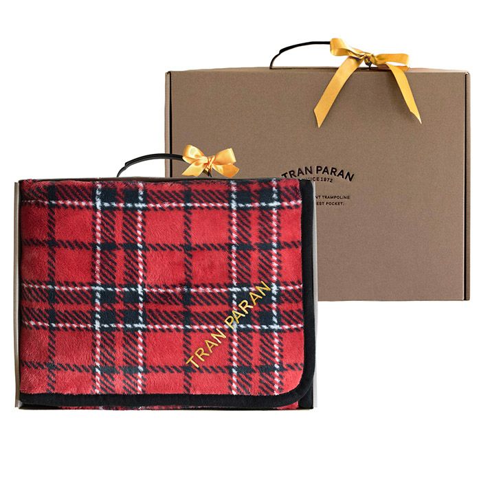 チェックレッド